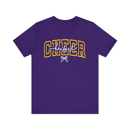 Cheer - Adult T-Shirt - Hanford Cursive
