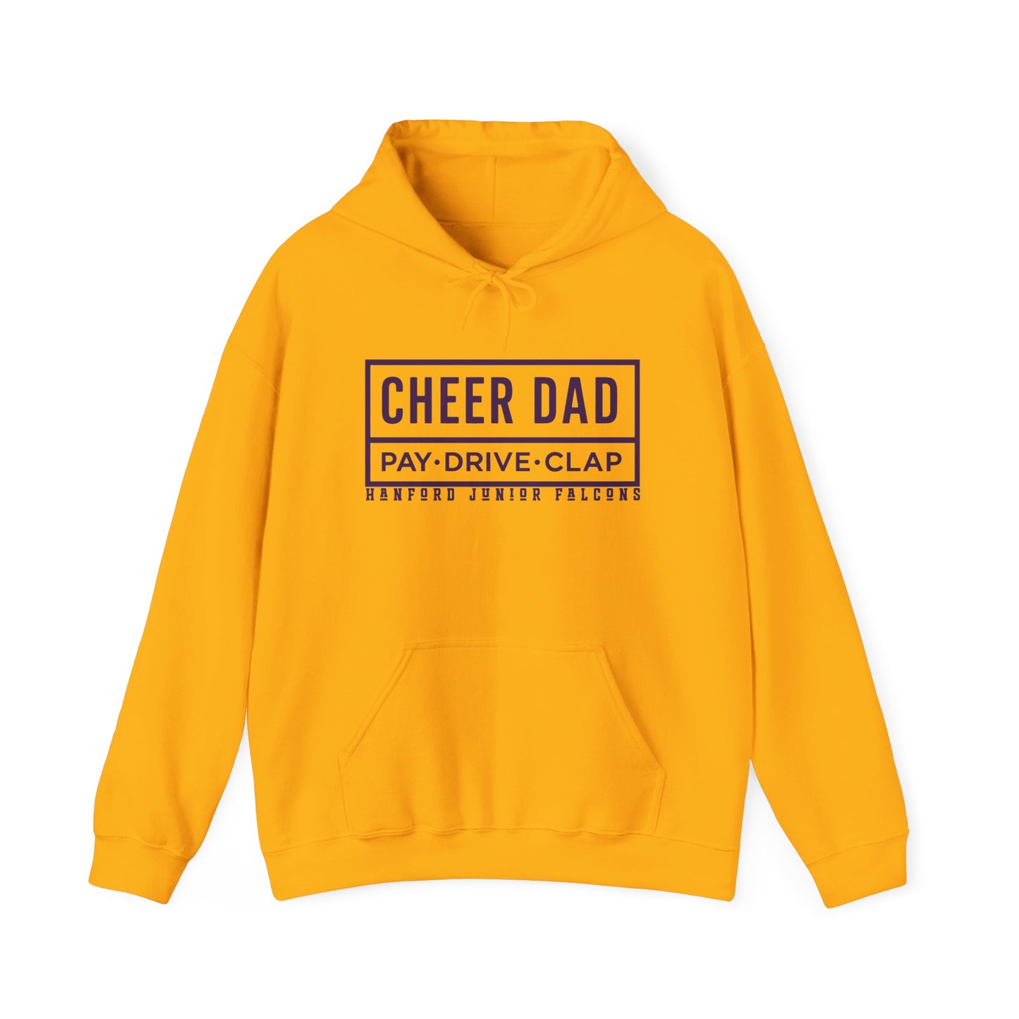 Cheer - Adult Sweatshirt - Cheer Dad: Pay-Drive-Clap