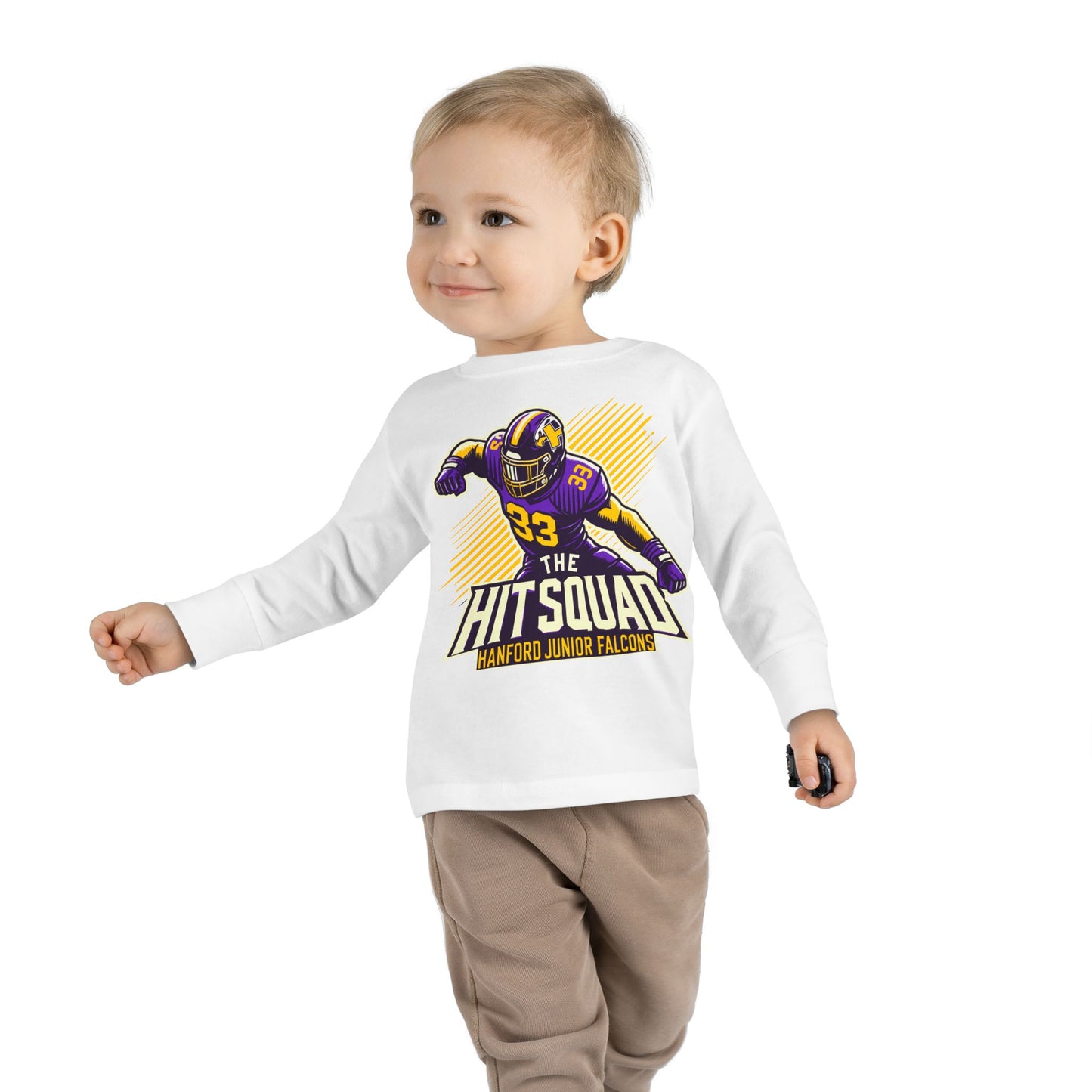 Football - Toddler Long Sleeve - Hit Squad