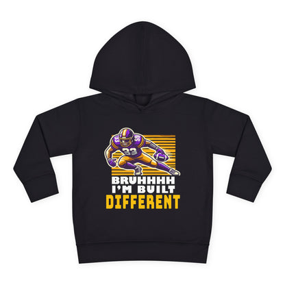 Football - Toddler Sweatshirt - Bruhhh I'm Built Different