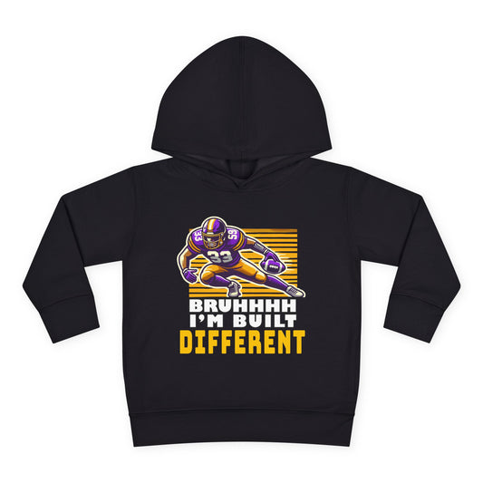 Football - Toddler Sweatshirt - Bruhhh I'm Built Different