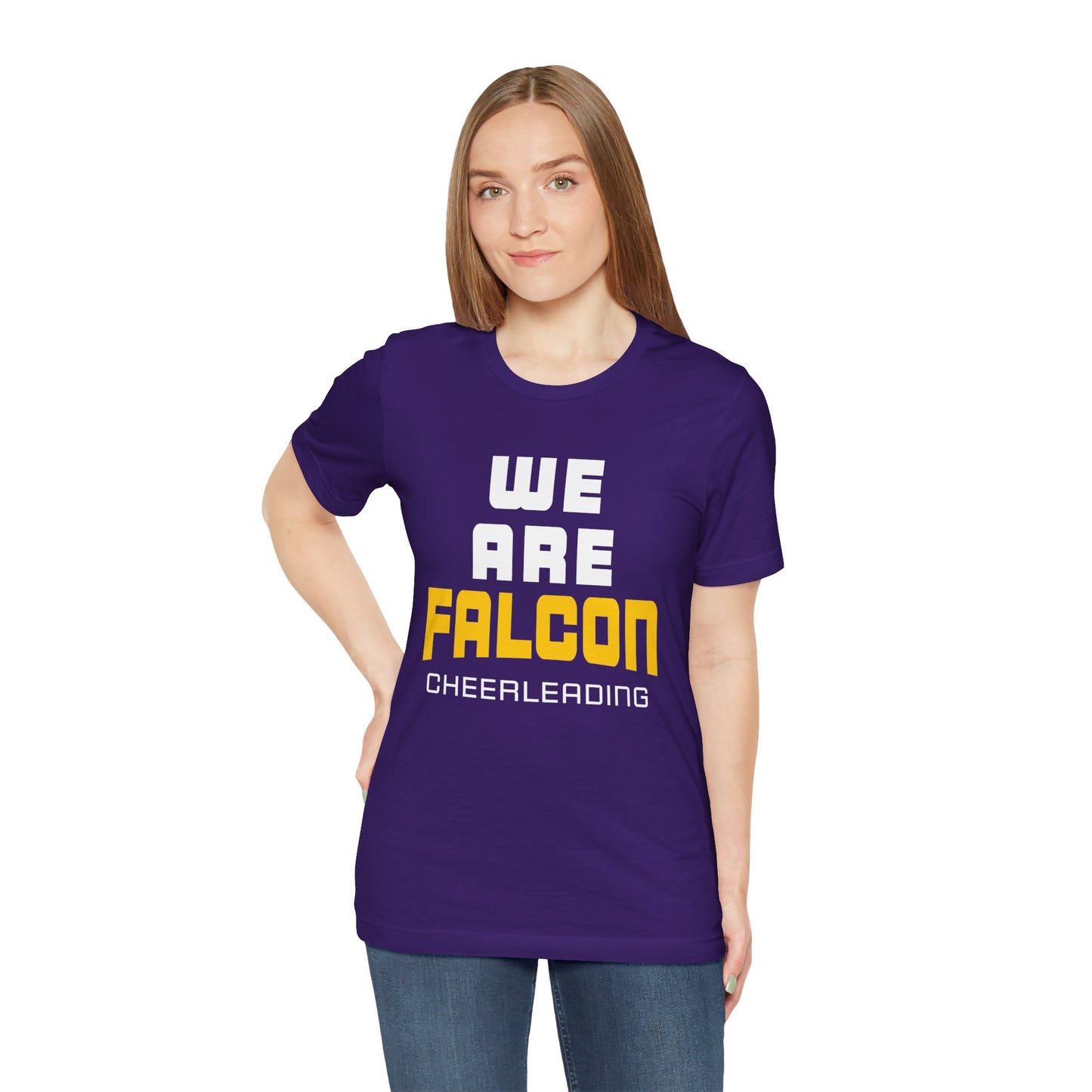 Cheer - Adult T-Shirt - We Are Falcon Cheerleading