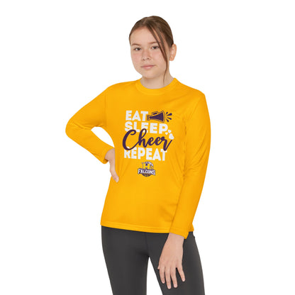 Cheer - Youth Long Sleeve - Eat Sleep Cheer Repeat