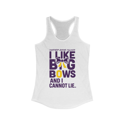 Cheer - Adult Tanktop - I like big bows