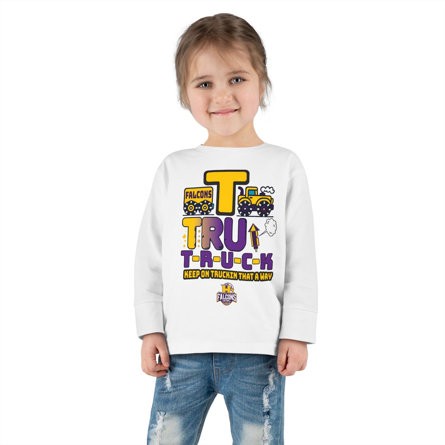 Cheer - Toddler Long Sleeve - Keep on Truckin