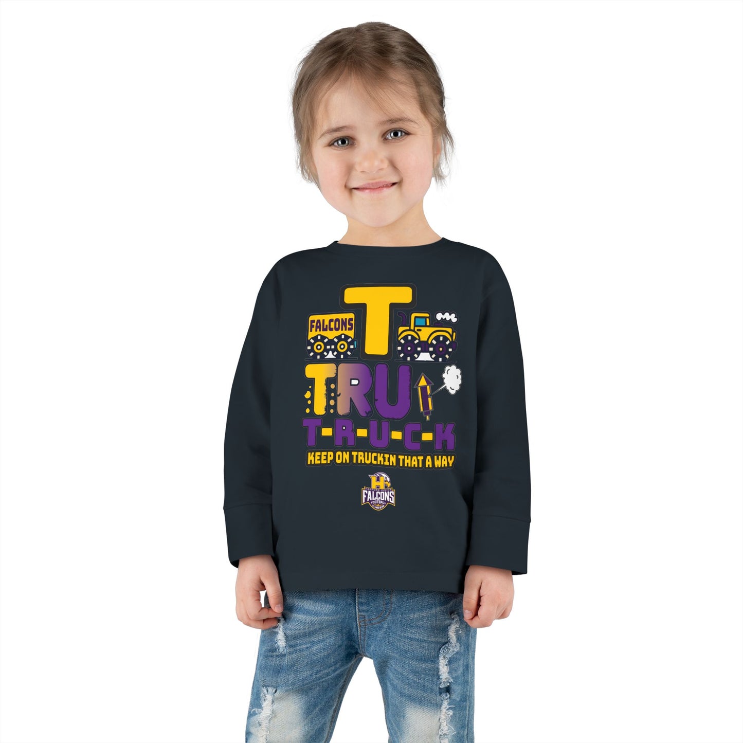 Cheer - Toddler Long Sleeve - Keep on Truckin