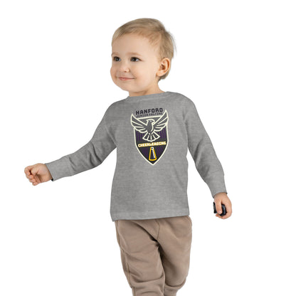 Cheer - Toddler Long Sleeve - Shield Logo