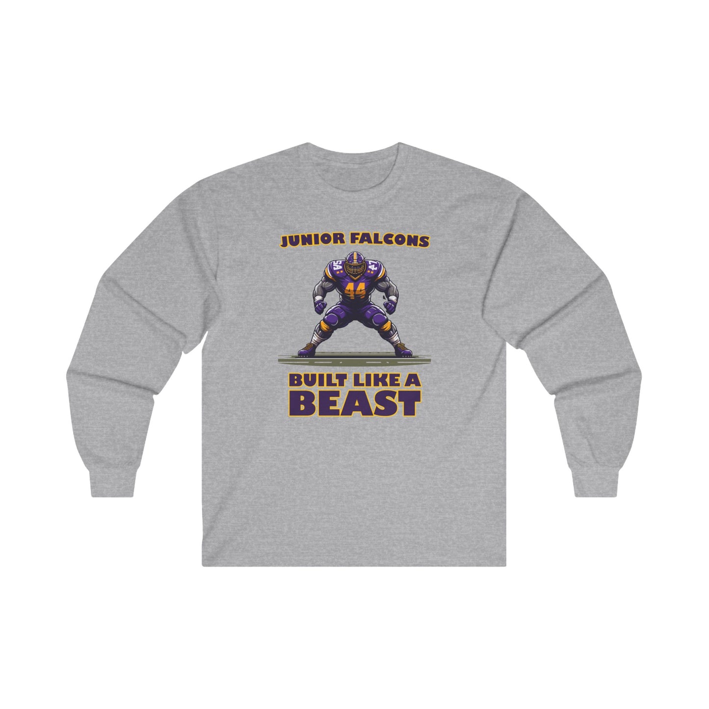 Football - Adult Long Sleeve - Built like a Beast