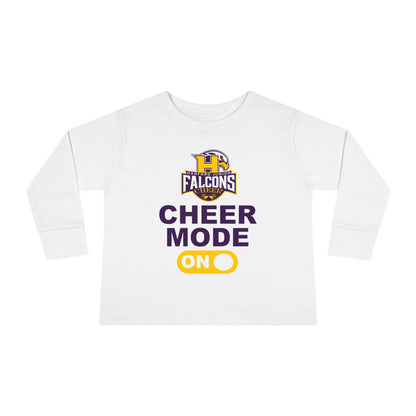 Cheer - Toddler Long Sleeve - Cheer Mode On