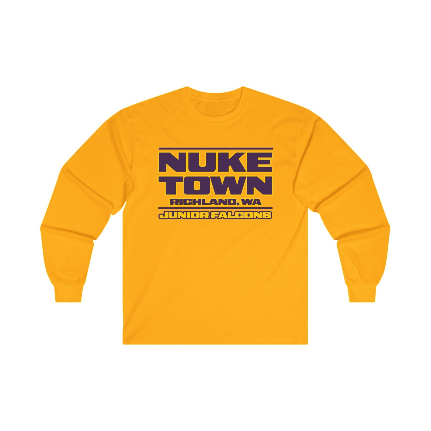 Nuke Town Junior Falcons Unisex Long Sleeve Tee - Perfect for Sports Fans