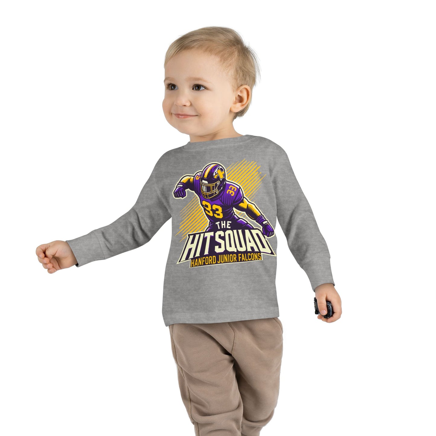 Football - Toddler Long Sleeve - Hit Squad