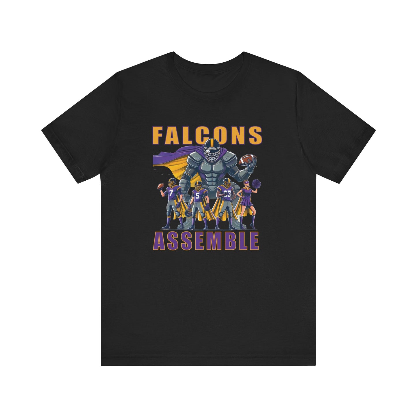 Football - Adult T-Shirt - Falcons Assemble