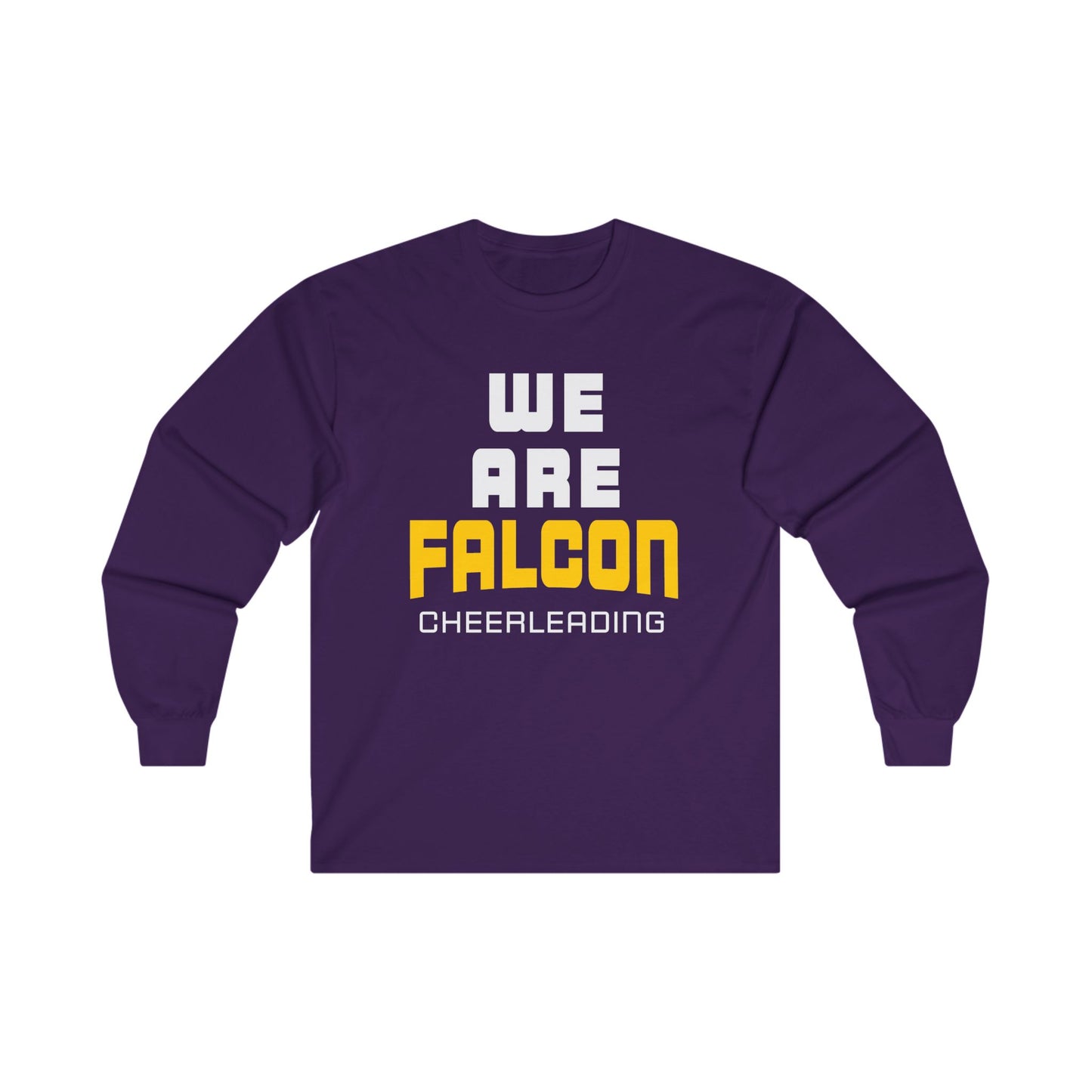 Cheer - Adult Long Sleeve - We Are Falcon Cheerleading