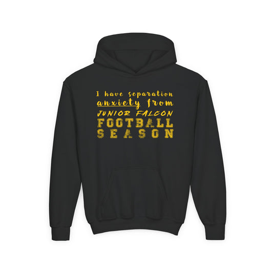 Football - Youth Sweatshirt - I have separation anxiety
