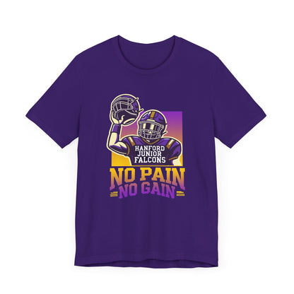 Football - Adult T-Shirt - No Pain No Gain