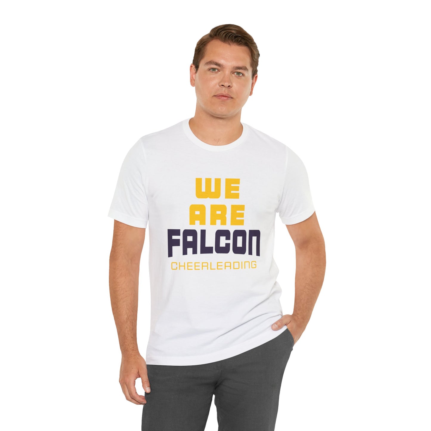 Cheer - Adult T-Shirt - We Are Falcon Cheerleading