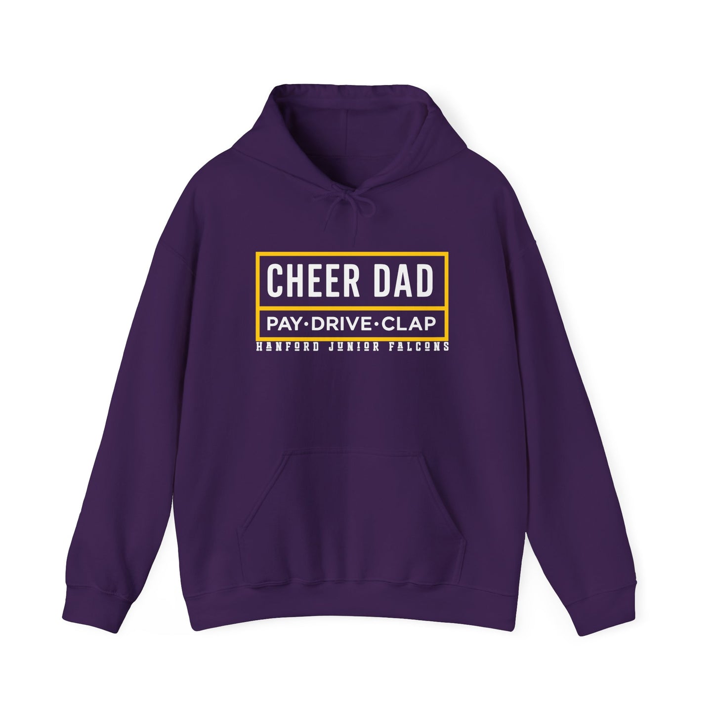 Cheer - Adult Sweatshirt - Cheer Dad: Pay-Drive-Clap