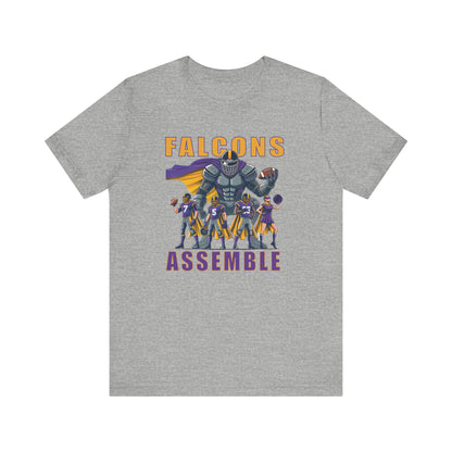 Football - Adult T-Shirt - Falcons Assemble