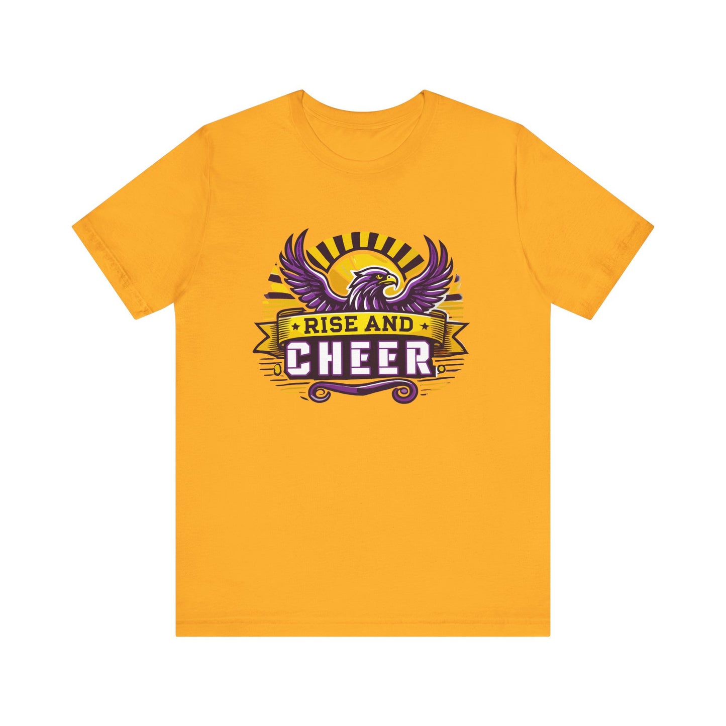 Cheer - Adult T-Shirt - Rise and Cheer