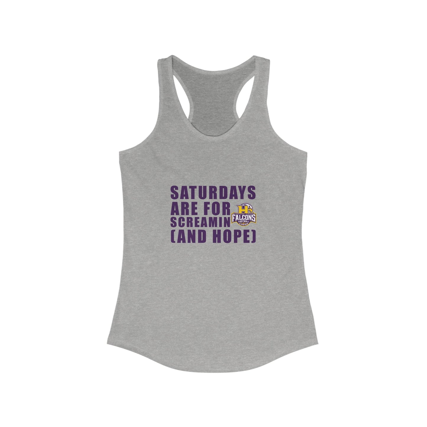Football - Adult Tanktop - Saturdays are for screamin