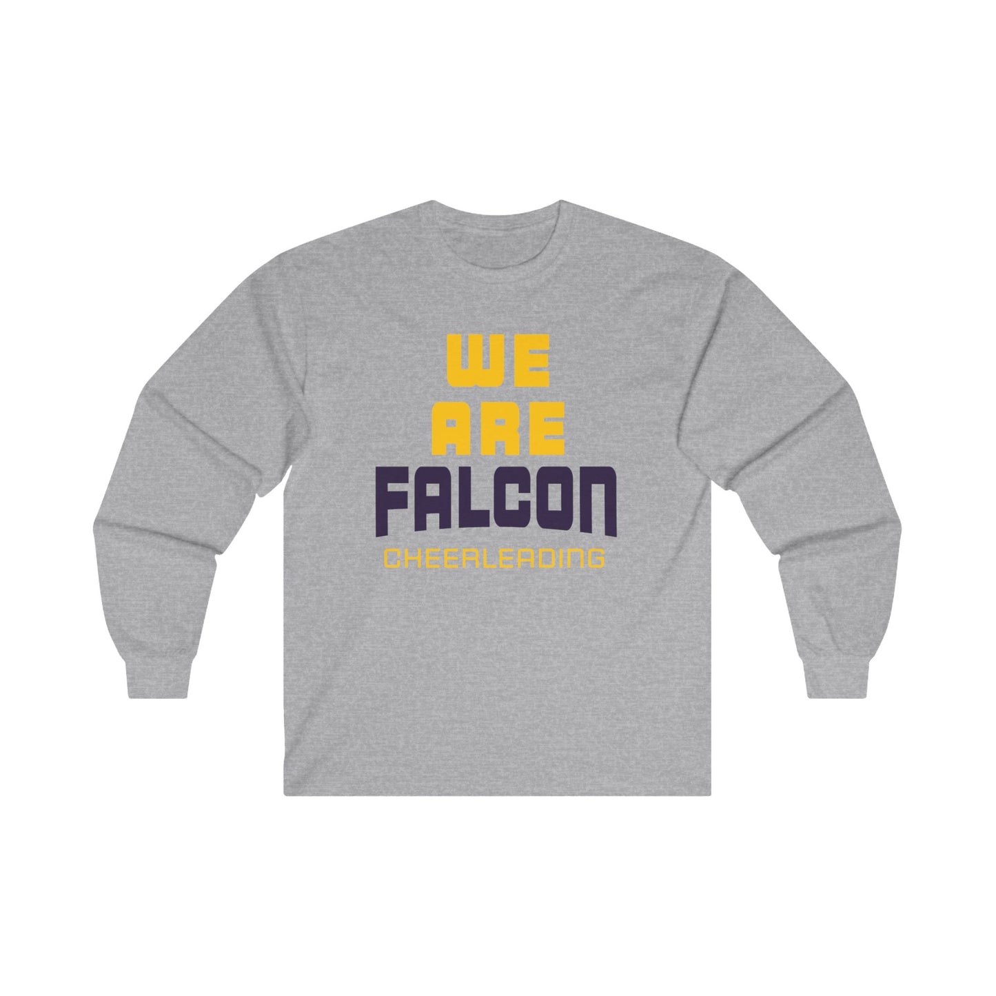 Cheer - Adult Long Sleeve - We Are Falcon Cheerleading