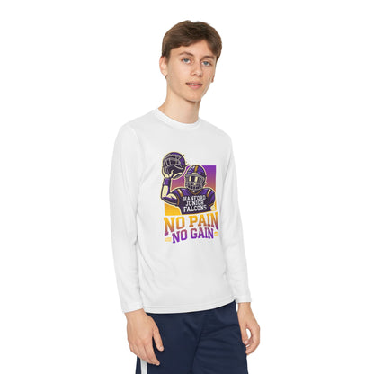 Football - Youth Long Sleeve - No Pain No Gain