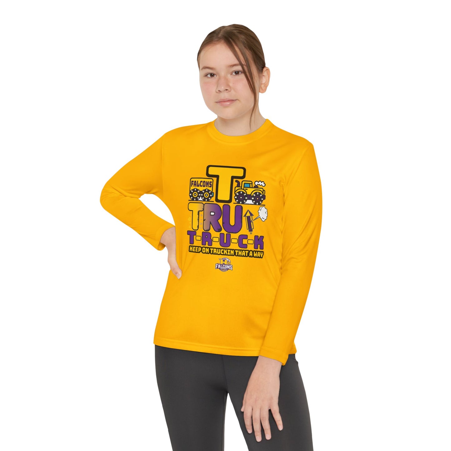 Cheer - Youth Long Sleeve - Keep on Truckin