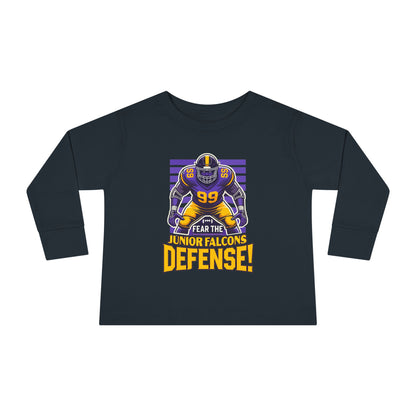 Football - Toddler Long Sleeve - Fear the Defense