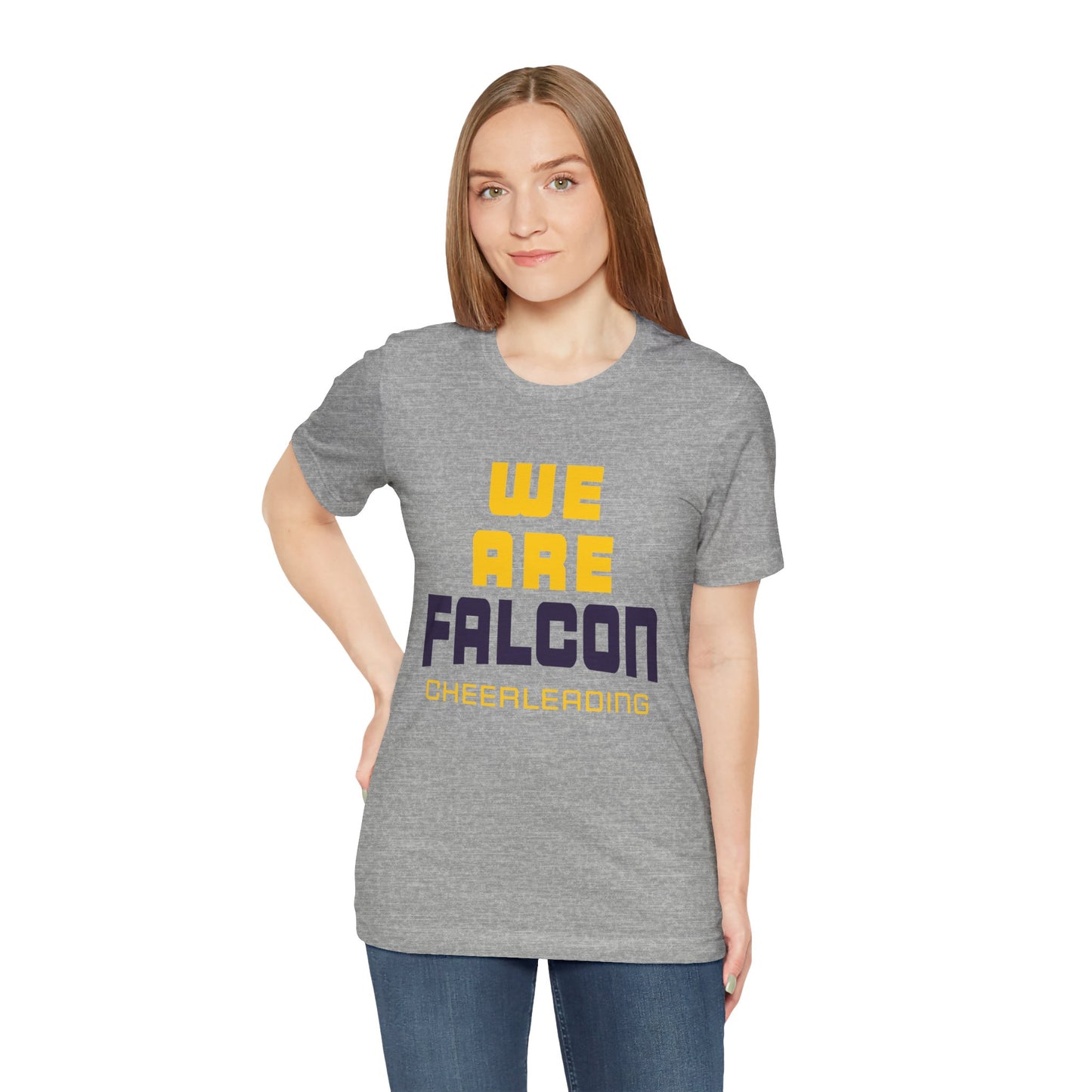 Cheer - Adult T-Shirt - We Are Falcon Cheerleading