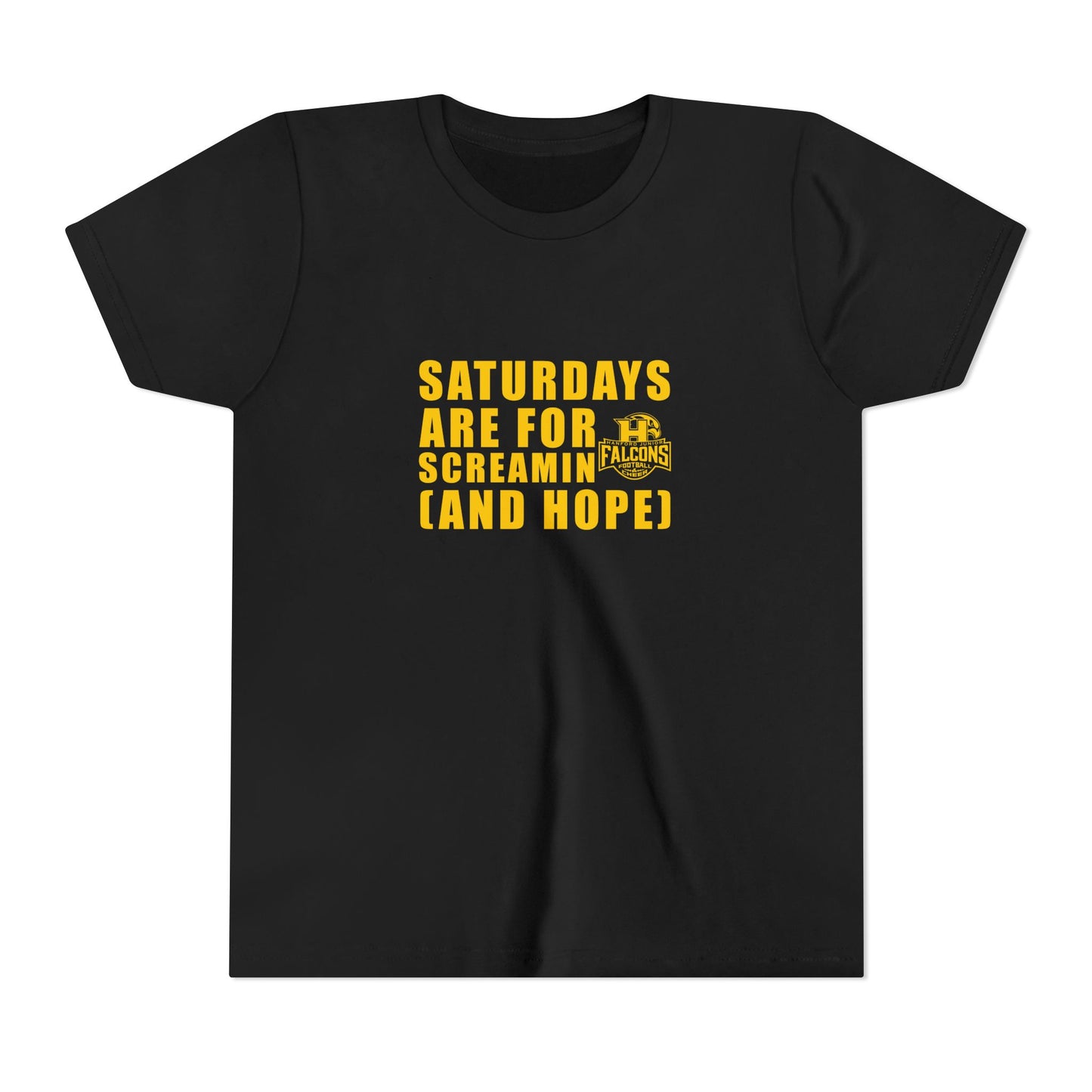 Football - Youth T-Shirt - Saturdays are for screamin
