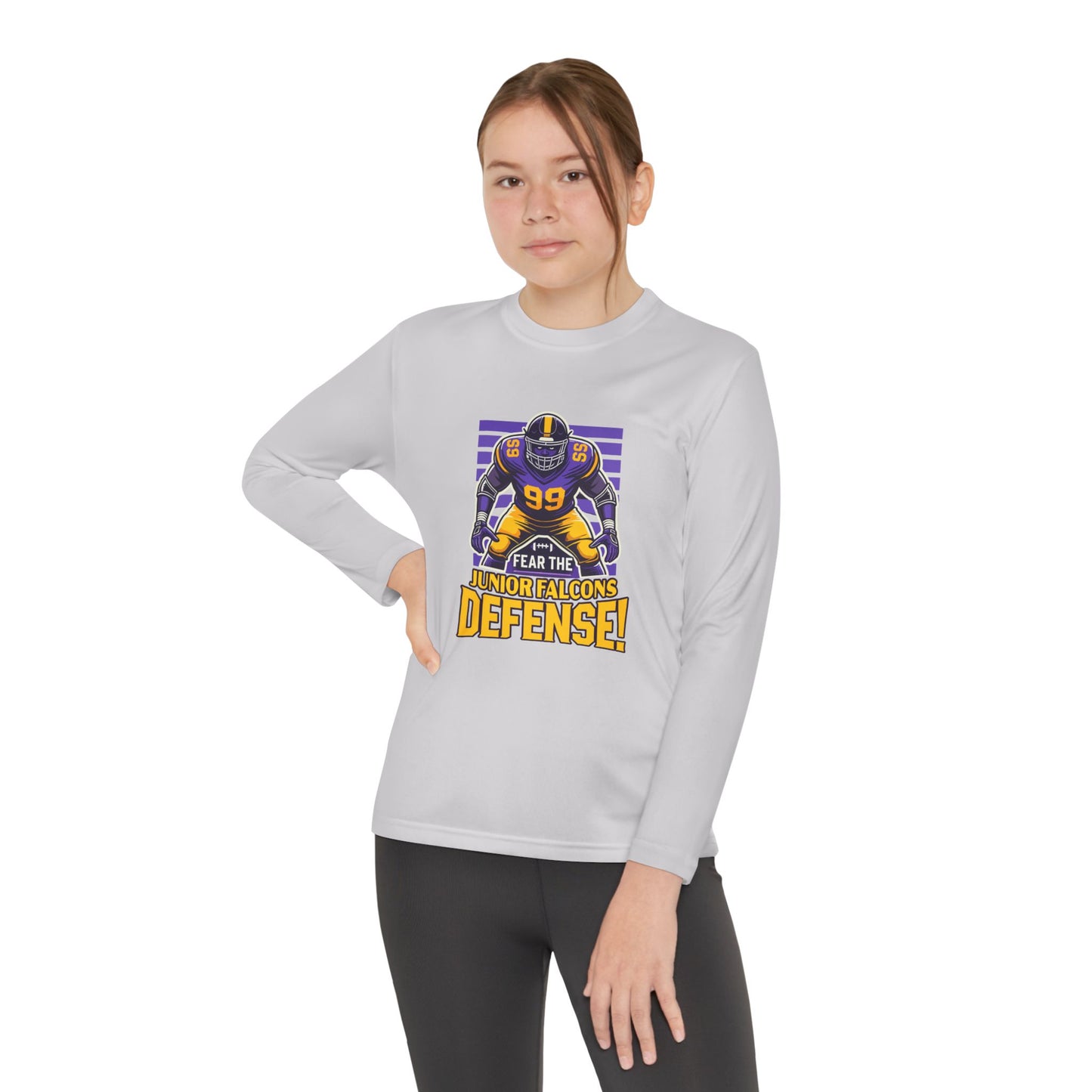 Football - Youth Long Sleeve - Fear the Defense