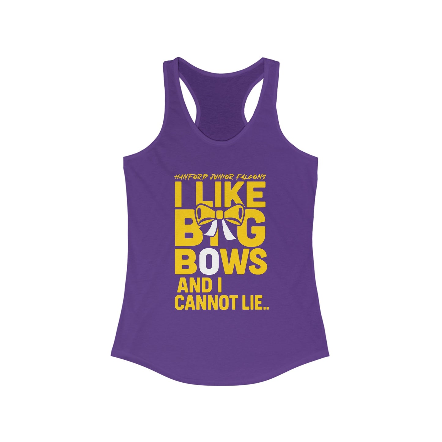 Cheer - Adult Tanktop - I like big bows