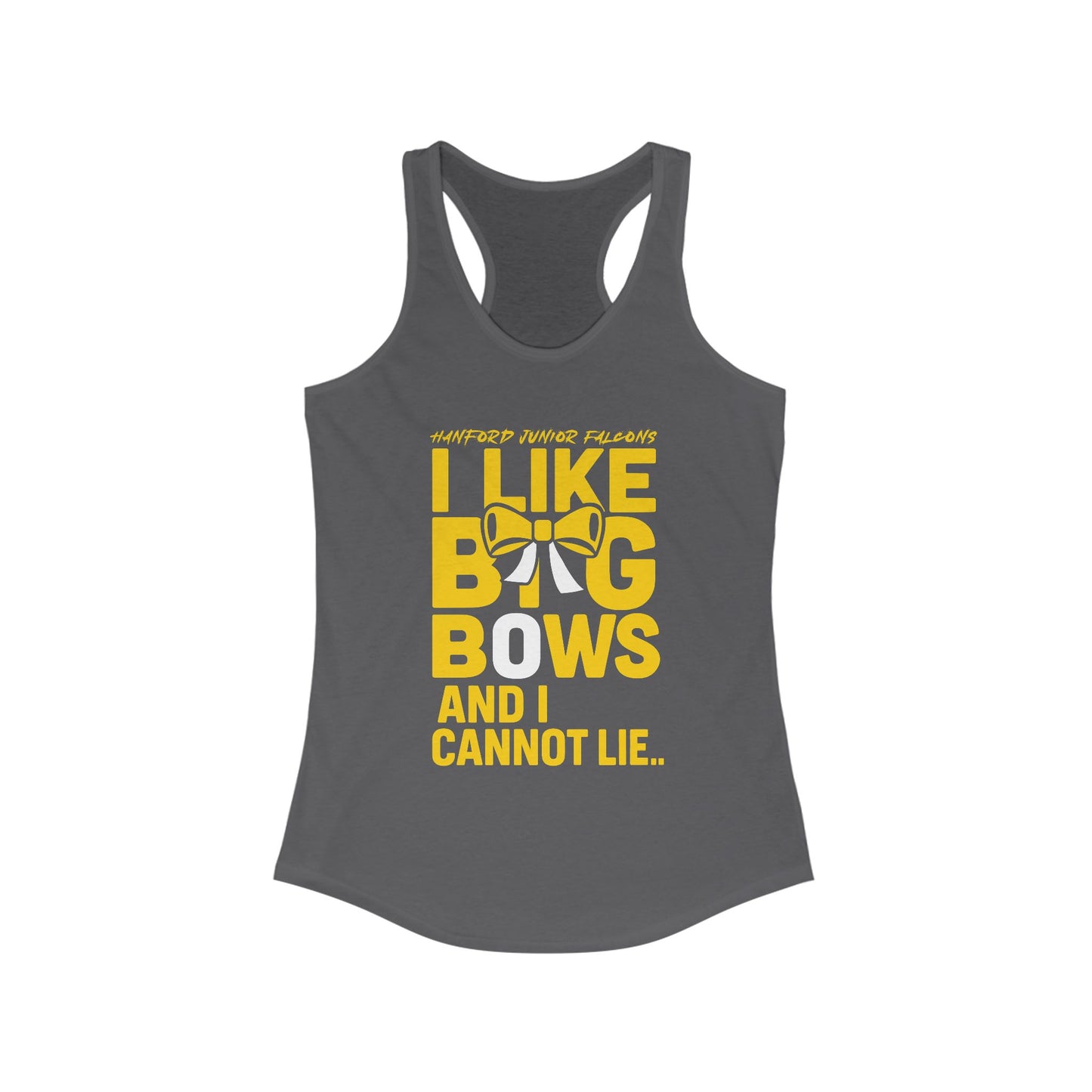 Cheer - Adult Tanktop - I like big bows