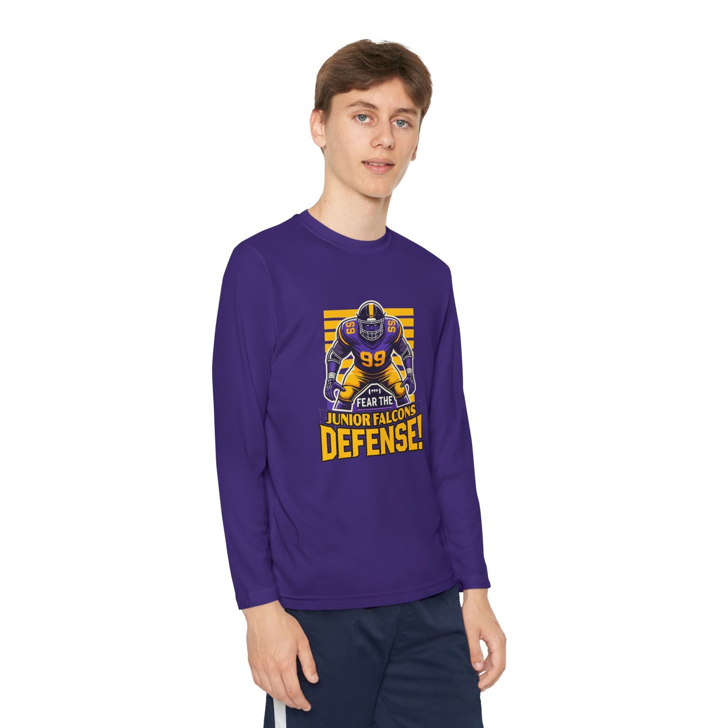 Football - Youth Long Sleeve - Fear the Defense