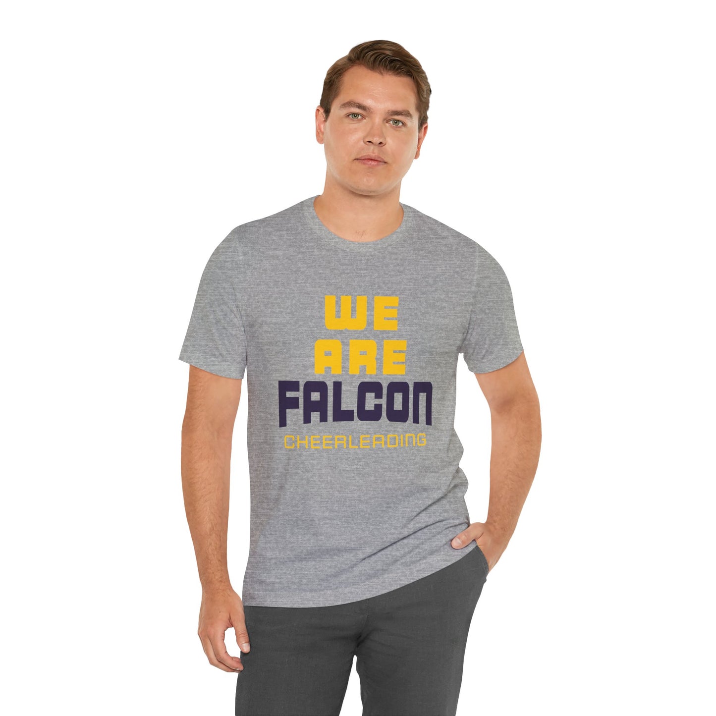 Cheer - Adult T-Shirt - We Are Falcon Cheerleading