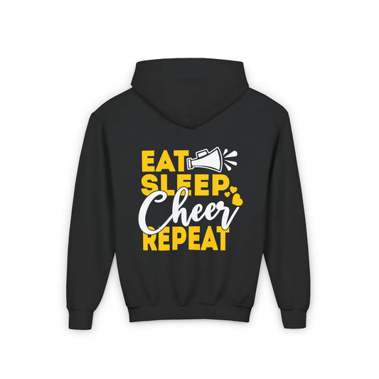 Cheer - Youth Sweatshirt - Eat Sleep Cheer Repeat