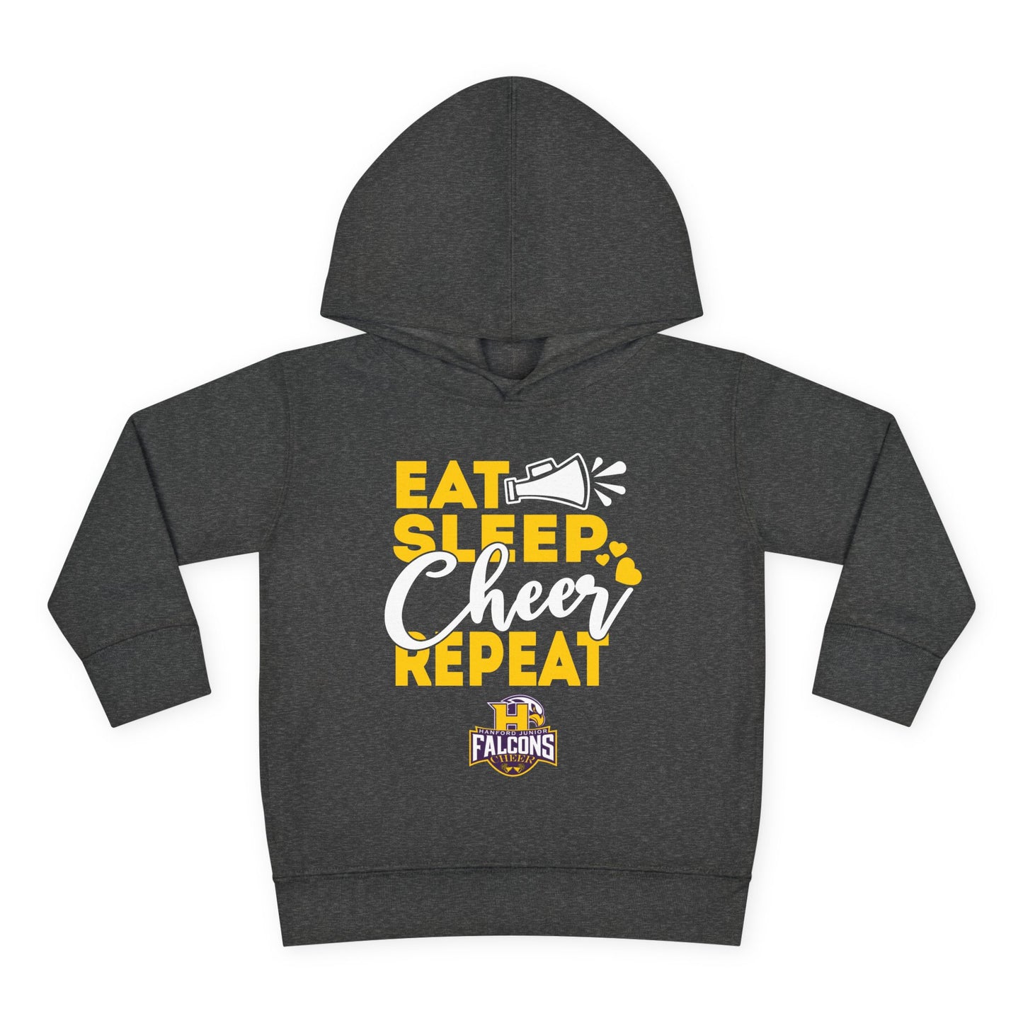 Cheer - Toddler Sweatshirt - Eat Sleep Cheer Repeat