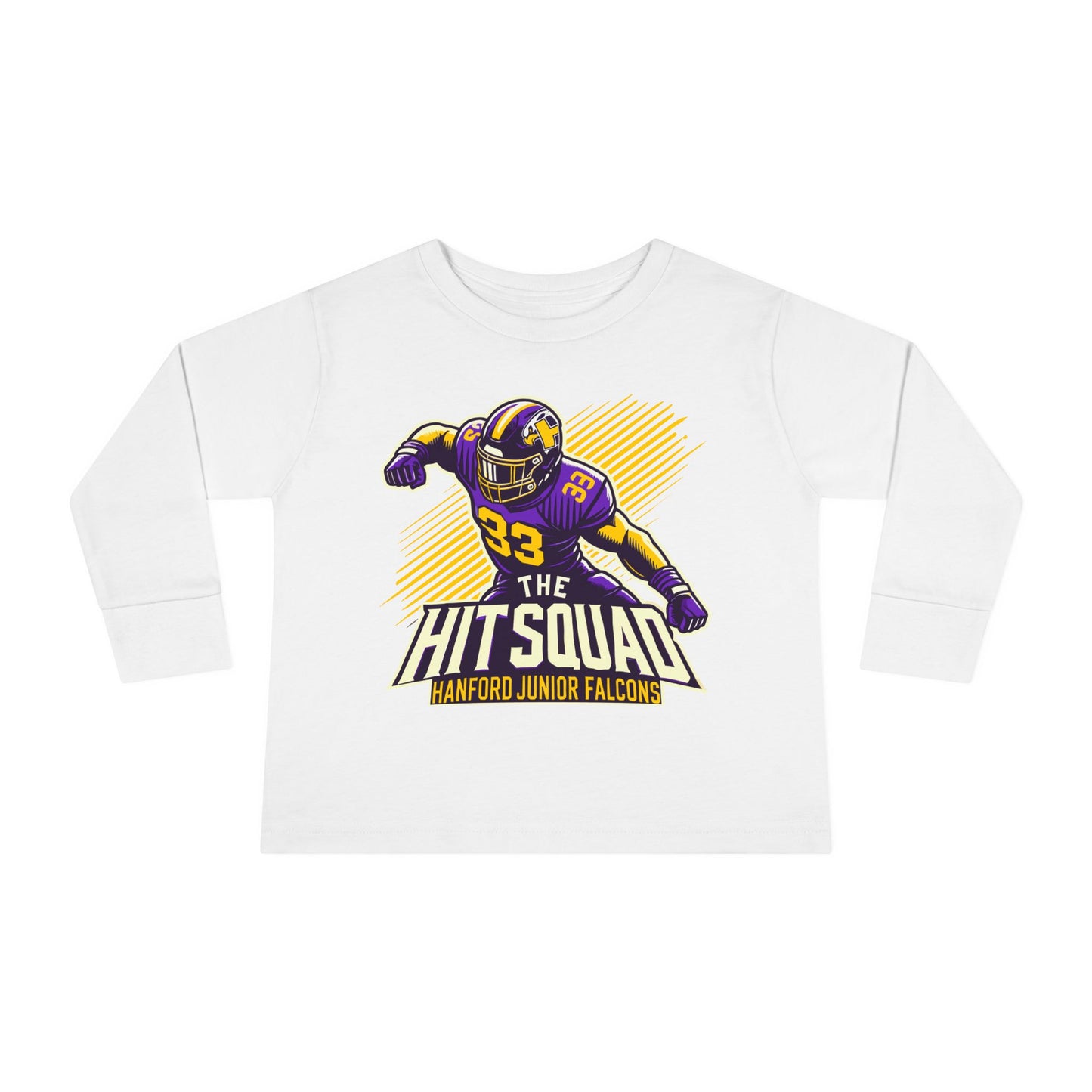 Football - Toddler Long Sleeve - Hit Squad