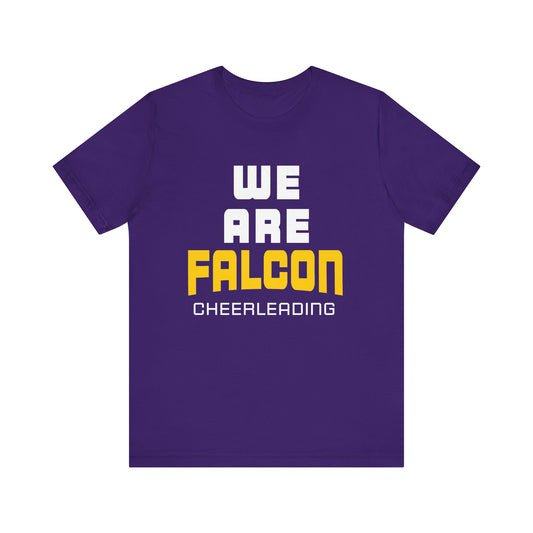 Cheer - Adult T-Shirt - We Are Falcon Cheerleading