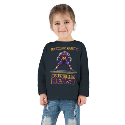 Football - Toddler Long Sleeve - Built like a Beast