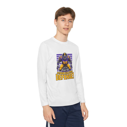 Football - Youth Long Sleeve - Fear the Defense