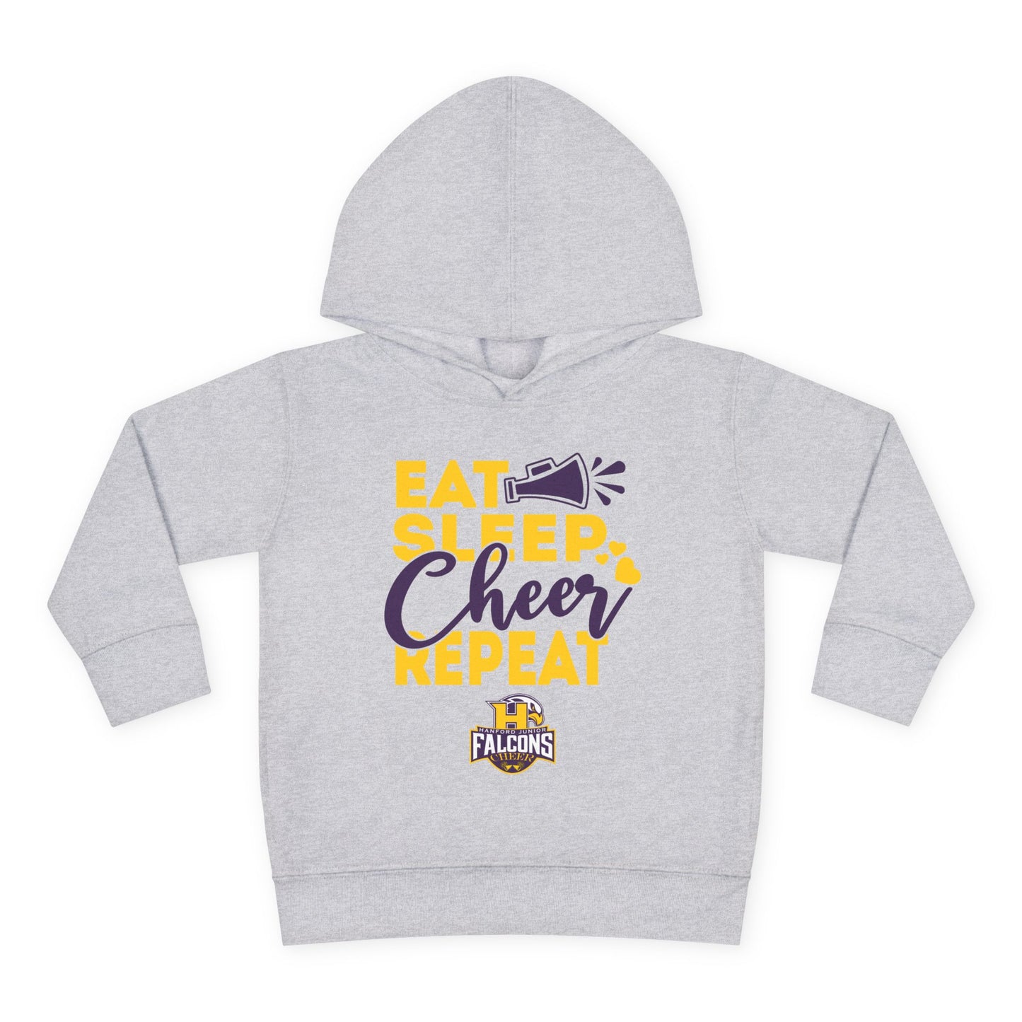 Cheer - Toddler Sweatshirt - Eat Sleep Cheer Repeat