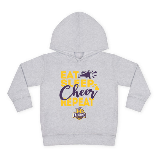 Cheer - Toddler Sweatshirt - Eat Sleep Cheer Repeat