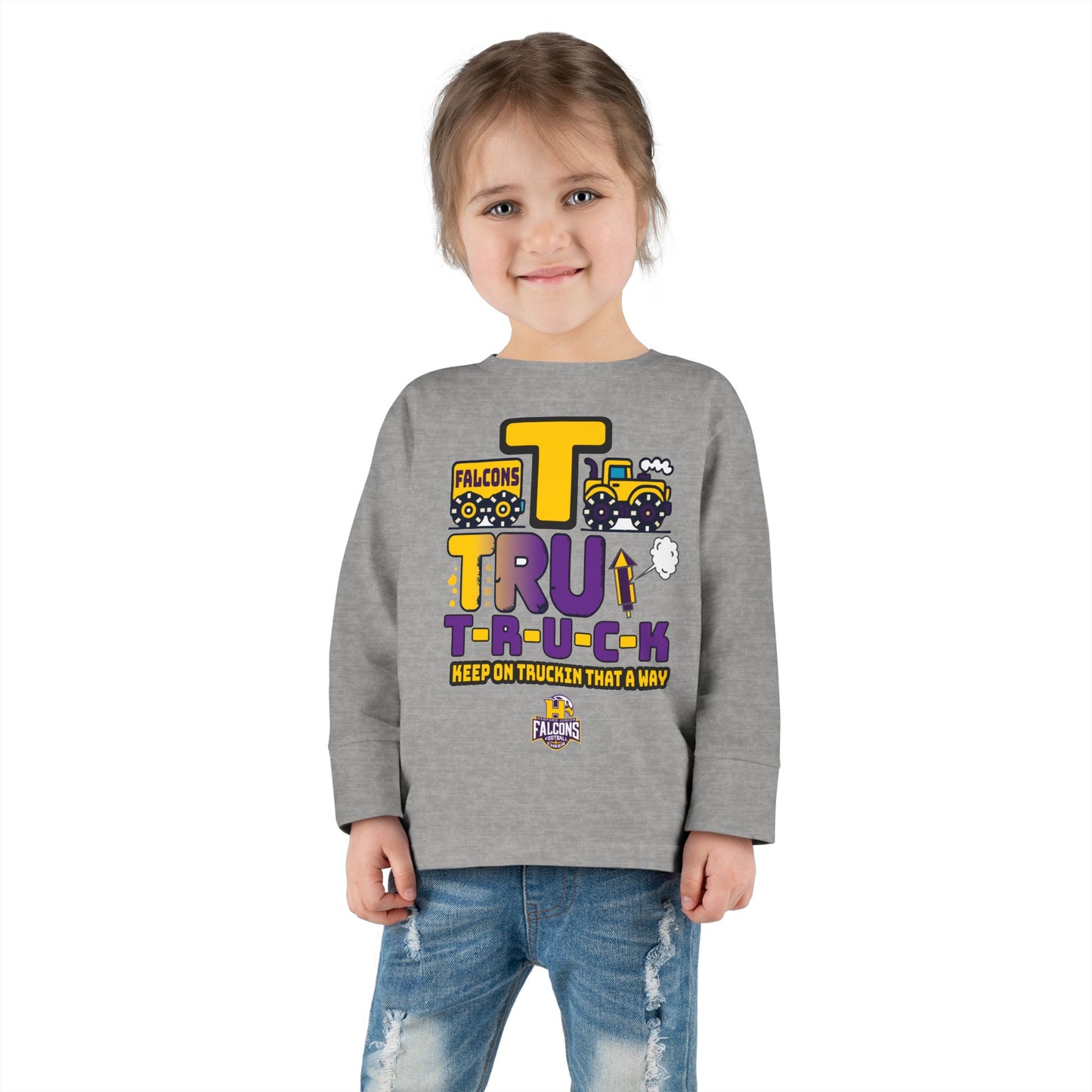 Cheer - Toddler Long Sleeve - Keep on Truckin