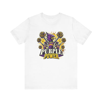 Cheer - Adult T-Shirt - Purple Power