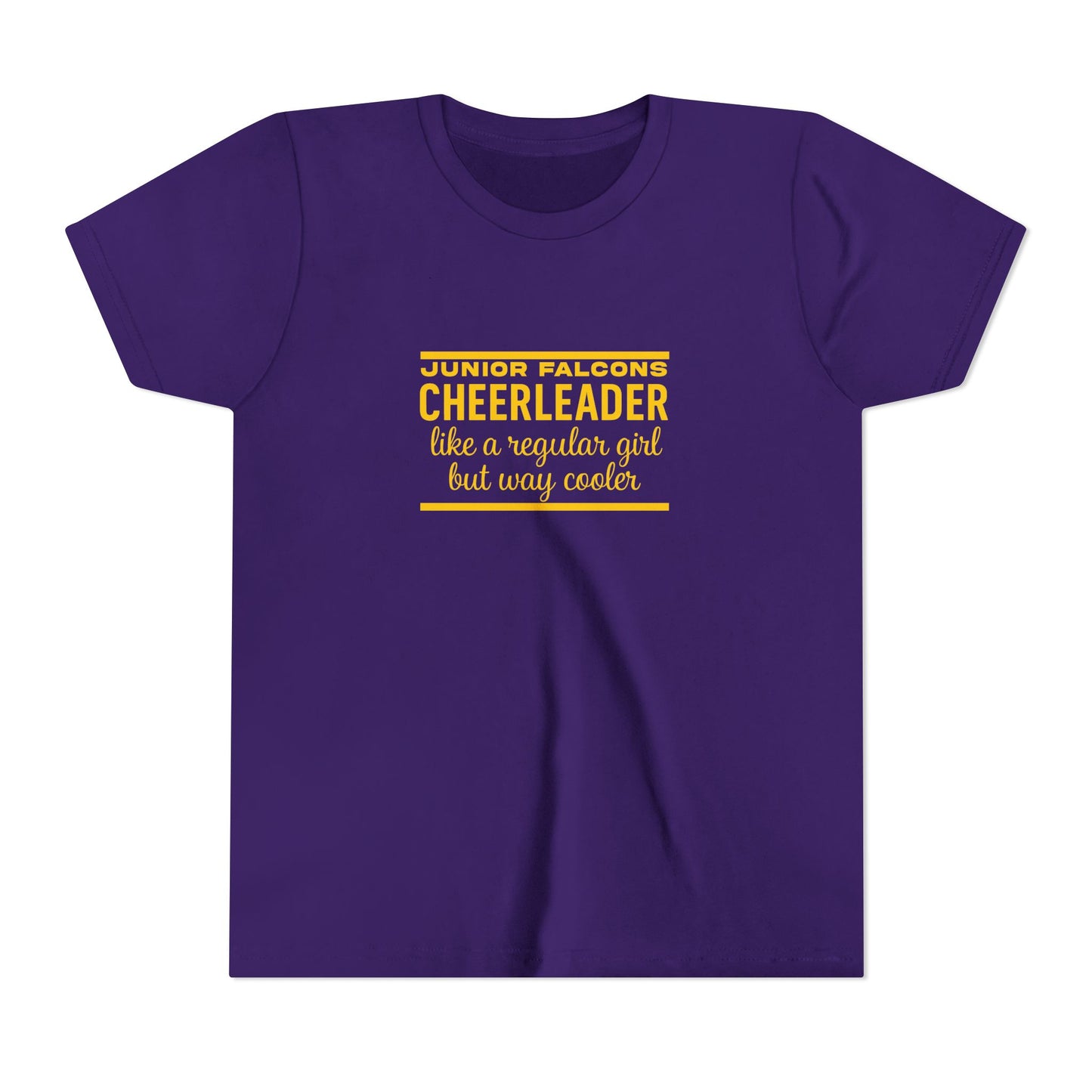 Cheer - Youth T-Shirt - Like a regular girl, but way cooler