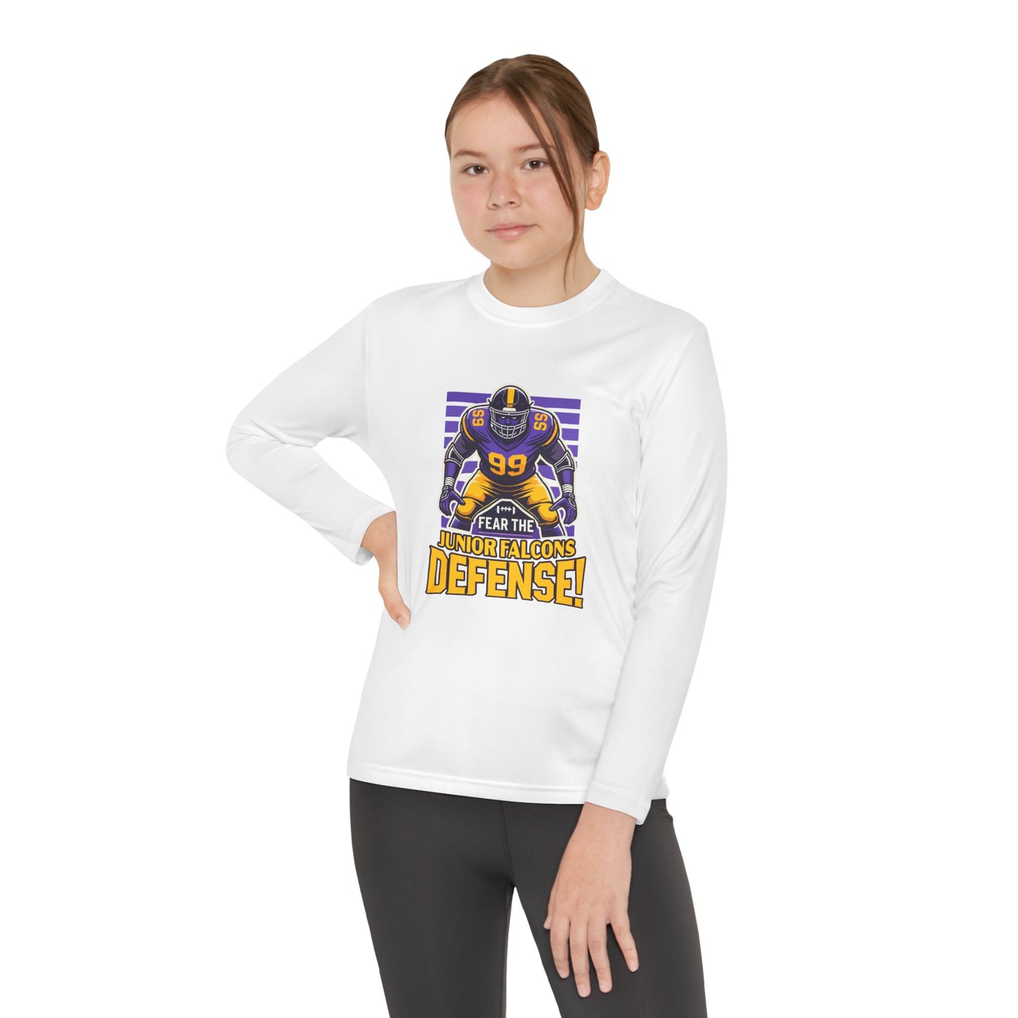 Football - Youth Long Sleeve - Fear the Defense