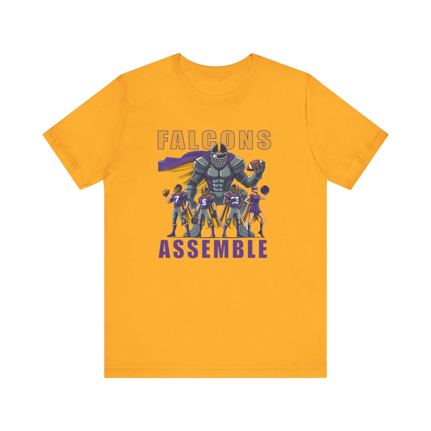 Football - Adult T-Shirt - Falcons Assemble