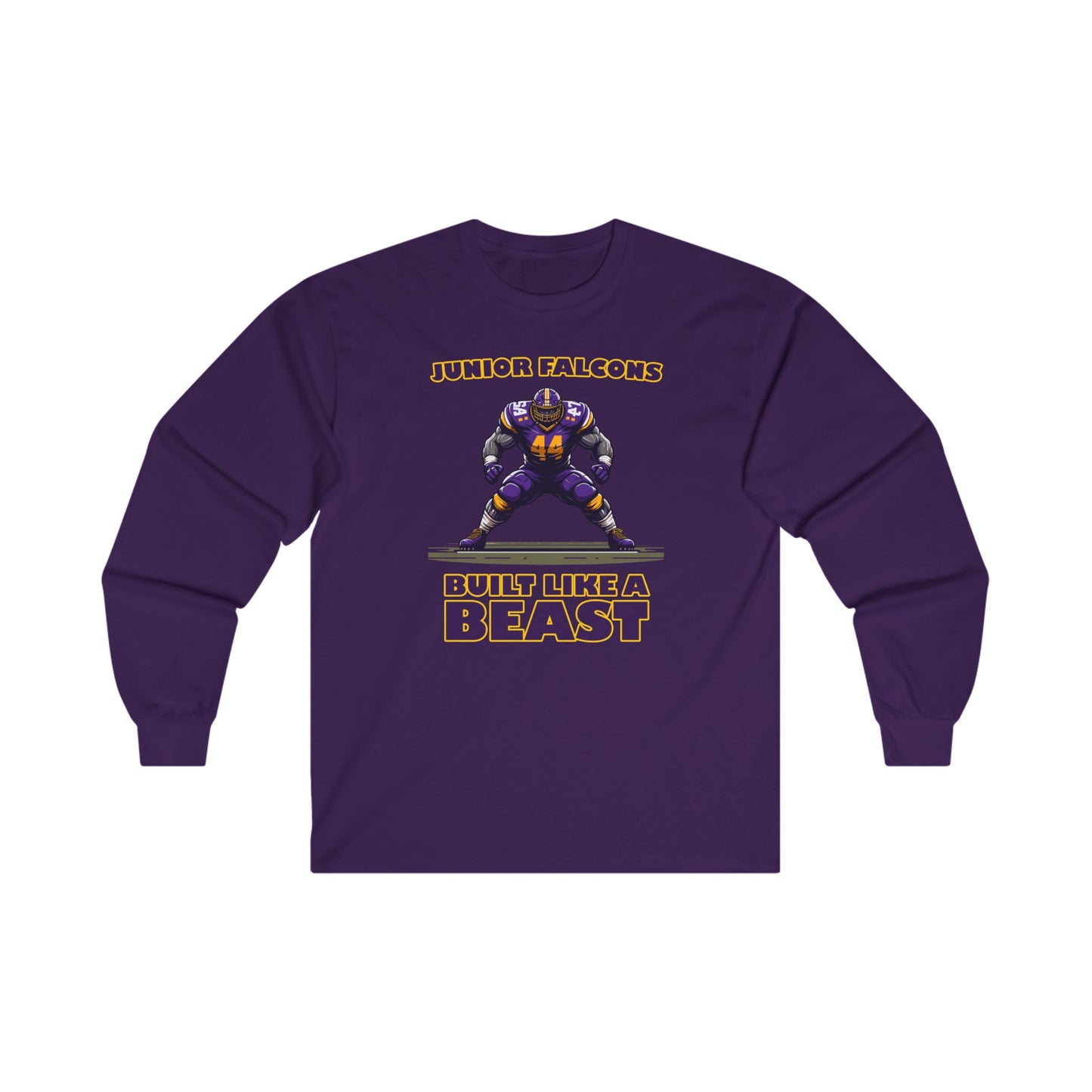 Football - Adult Long Sleeve - Built like a Beast