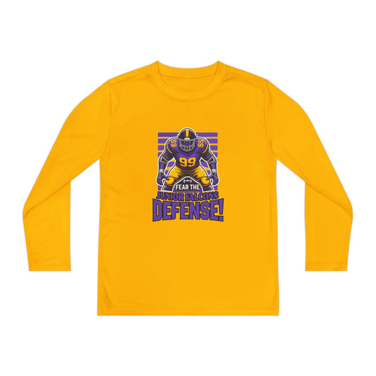 Football - Youth Long Sleeve - Fear the Defense